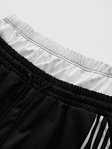 Plus Size Oversized Knitted Cotton High Street <b>Gothic</b> Graphic Print <b>T</b>-<b>Shirt</b> Trouser Set Eco-Friendly Quick Dry Breathable Custom - Product Image 4