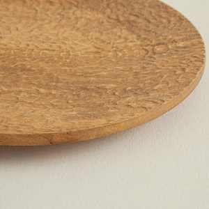 Plato de Madera de Mango 100% Duradero, Plato de Servir de Madera Hecho a Mano, Plato de Cena de Madera Natural, Plato para Servir Comida en la Mesa del Comedor - Product Image 3