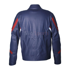 Chaqueta de Cuero de Vaca con Diseño Personalizado de Héroes de Marvel, Superventas 2026, 100% Alta Calidad, Venta al Por Mayor, MOQ Bajo, Moda de Invierno - Product Image 2
