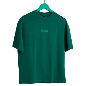 เสื้อยืดโอเวอร์ไซส์สีดำสำหรับผู้หญิง ไม่มีแบรนด์ พิมพ์ลาย Genius คอกลม ทรงหลวม แขนสั้น ผลิตจากโพลีเอสเตอร์ 100% เนื้อผ้านุ่ม ระบายอากาศได้ดี ไม่ยับง่าย - Product Image 6
