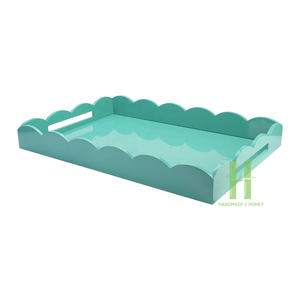 Luxury Eco-Friendly Modern Rose Pink Lacquer <b>Round</b> Jewelry <b>Box</b> with Multifunction Design From Vietnam Factory HNH Craft - Product Image 5