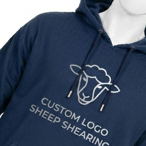 Sheep <b>Shearing</b> Hoodie Custom Logo Streetwear Breathable Winter Men's Regular Fit Oem Service Heavyweight Wholesale Factory - Product Image 4