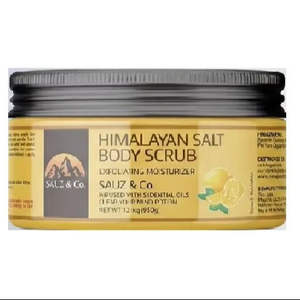 Sal de Baño Cítrica, Sal del Himalaya Pura, Terapia con Extractos de Naranja y Limón, Relajante, Exfoliante, Mejora el Estado de Ánimo, Spa - Product Image 1