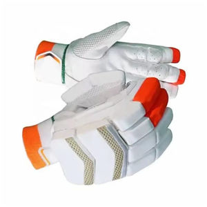 Guantes de Bateo de Críquet de Cuero Personalizados con Diseño Único y Moderno, Totalmente Cómodos, Ambidiestros, Transpirables, Marca Benpro Sports - Product Image 3