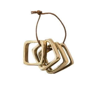 Durable Metal Set of 4 Napkin Ring For Everyday Use In Home <b>Kitchen</b> Dining <b>Table</b> And Special Event Occasions With Style - Product Image 1