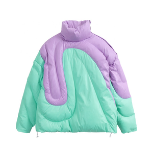 Vêtements d'hiver tendance sur mesure 2026 pour femmes, manteau rembourré en coton de haute qualité, veste longue rembourrée - Product Image 5