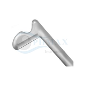 Crochet ophtalmique Fukasaku de haute qualité pour petites pupilles, à tige angulaire et encoche avant, en acier inoxydable - Product Image 2