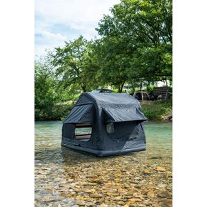 Tente de toit de voiture gonflable amphibie pliable pour 2-3 personnes, pour SUV/camion, pour le glamping et le camping en plein air - Product Image 3