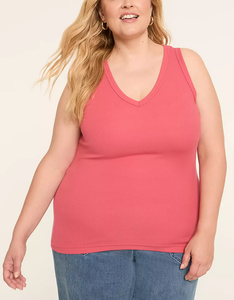 Camisetas sin mangas acanaladas con cuello en V para mujer, talla grande, de alta calidad, estilo racerback, para fitness muscular, servicio OEM 2026 - Product Image 1