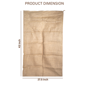 Saco de Yute de Grado Alimenticio, Biodegradable, Ecológico y Natural para Envasado y Exportación de Café, Cacao, Granos y Frijoles - Product Image 2