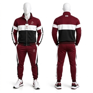 Materiales de primera calidad que ofrecen flexibilidad, durabilidad y un aspecto elegante para un chándal masculino activo y cómodo, diseñado con tecnología OEM. - Product Image 6