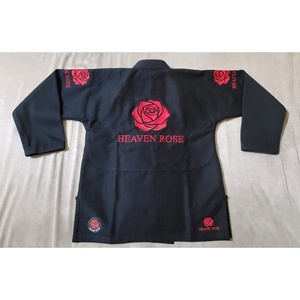 OEM Custom Embroidered BJJ Gi Suit Lightweight Competition Brazilian Jiu Jitsu Uniform Wholesale MOQ Pearl Weave Martial Arts - Product Image 3