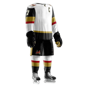 Customizable <b>Unique</b> Style Ice Hockey Uniform Set 100% Polyester Color Sublimation Quick Dry OEM Service Custom Colors Logo - Product Image 2