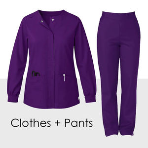 Blouse de travail à manches longues pour clinique médicale, tenue d'infirmière, chemise de médecin, uniforme d'hôpital, vêtements de travail automne-hiver - Product Image 4