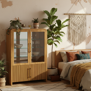 Display Cabinet Solid Wood Modern Coffee <b>Table</b> for Living Room Lounge Suite Sofa Set Living Room Furniture OEM ODM Custom Indoor - Product Image 3