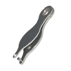 เครื่องมือผ่าตัดสัตว์แพทย์ สแตนเลสสตีล ขนาด 7 ซม. รู 2 มม. พร้อมที่เจาะหูแบบแมนนวล ยี่ห้อ MEDZORA ได้รับการรับรองมาตรฐาน CE - Product Image 2