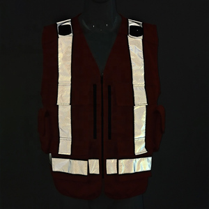 Gilet de sécurité réfléchissant de haute qualité, nouveau style simple, confortable, protection personnalisée avec logo et couleur sur mesure - Product Image 4