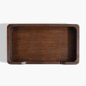 Bandeja de Servir Nórdica Ovalada Rectangular de Madera de Acacia, Plato de Madera Natural para Desayuno, Café, Té, Bandeja de Almacenamiento - Product Image 2