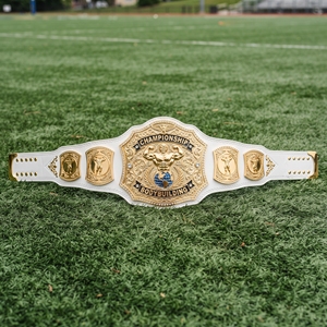Ceintures de championnat de boxe, MMA et taekwondo, ceinture de compétition en cuir unisexe, ceintures de championnat de boxe personnalisées - Product Image 3
