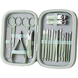 Kit de Manicura y Pedicura Clásico para Adultos de Acero Inoxidable Premium Duradero, Juego Completo de Cuidado con Herramientas de Agarre Cómodo - Product Image 5