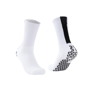 Comfortable Sports <b>Socks</b> <b>For</b> Soccer Training Breathable Stretch Fabric Arch Support Reinforced Heel <b>Toe</b> Teamwear - Product Image 1