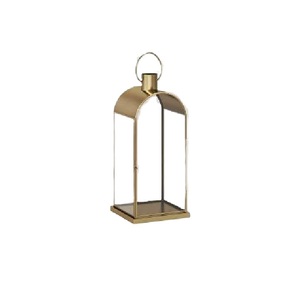 Farol de Vela de Color Dorado de Última Tendencia, Farol de Vela Moderno y Elegante para Patio Exterior, Faroles de Vela Vintage con Forma y Tamaño Personalizados - Product Image 1
