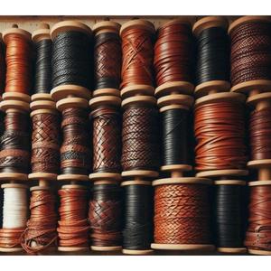 In Stock Durable <b>Leather</b> Cord Custom Color Available OEM ODM Support Best Selling <b>Leather</b> Cord For Necklace <b>Bracelet</b> Making Use - Product Image 6