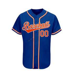 Maillot de baseball personnalisé, chemises boutonnées personnalisées imprimées ou brodées, uniforme sportif pour hommes, femmes et jeunes, personnalisation OEM - Product Image 5