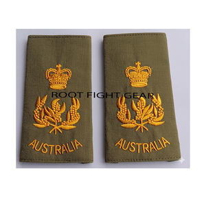 Écusson d'épaule pour uniforme australien, personnalisé, de haute qualité, couleur sur mesure, durable, avec perles brodées en 3D et épingle de sûreté - Product Image 2