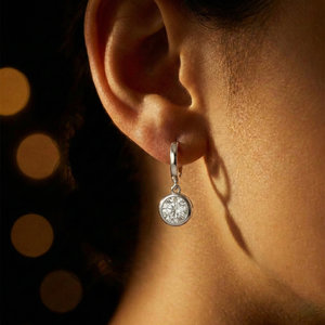 Pendientes de Diamantes Redondos de Laboratorio de 2.70Ct, Oro de 10K, Fabricante, Ligeros, Estética Única, Joyería Fina, Suministro al por Mayor - Product Image 1