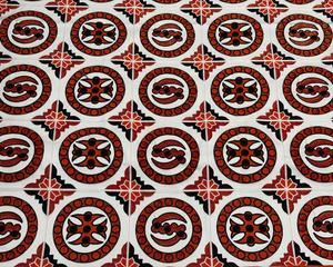 Tissu en polyester et coton à motifs géométriques, tissé, pour robes, vêtements, décoration intérieure - Product Image 3