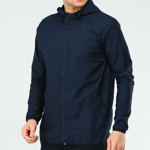 <b>Men's</b> Waterproof Hooded Windbreaker <b>Jacket</b> Custom Outdoor Wear <b>Lightweight</b> Polyester <b>Rain</b> Resistant Windbreaker <b>Jacket</b> For Sale - Product Image 2