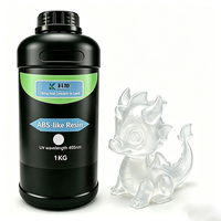 Resin Printer 3D KEJIA Mirip ABS 1KG Bening 405nm UV Curing Photopolymer Resin Ketahanan Tinggi Tahan Benturan Cocok untuk Printer 3D