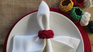 Anneau de serviette rond en jute, tissé à la main, en fibre naturelle, décoration de table pour salle à manger, maison, café, événement et style de table rustique, en provenance d'Inde - Product Image 6