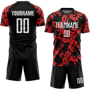 ชุดฟุตบอลชายแบบสั่งทำ Vibrant-Tech |   เสื้อฟุตบอลลายกราฟิกแบบนีออนซับลิเมชั่น |   ชุดฟุตบอลสไตล์สตรีทสมัยใหม่ - Product Image 1