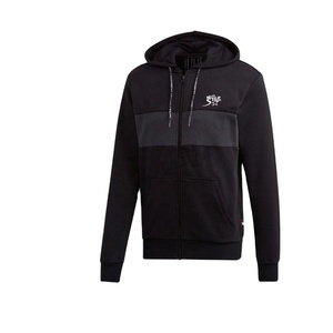 Sweat à capuche unisexe avec Logo personnalisé blanc, tissu personnalisé bon marché, coton et polyester, polyester, éponge française, Logo personnalisé - Product Image 1