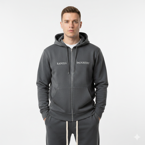 Proveedor de conjuntos deportivos personalizados con MOQ bajo, fabricante de sudaderas con pedrería al por mayor, fábrica de ropa urbana de marca privada, fabricante OEM de conjuntos de sudaderas de talla grande. - Product Image 1