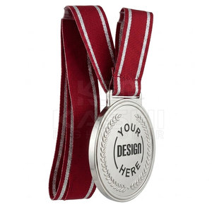Medalla de Ganador Personalizada 2026, Nueva, Duradera, con Cinta Roja, Construcción de Acero de Alta Resistencia, Impermeable, Grabada para Eventos Personalizados - Product Image 3