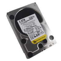 قرص صلب داخلي أصلي سعة 2 تيرابايت، 3.5 بوصة، SATA Re4-Gp، هيكل معدني، ذاكرة تخزين مؤقت 64 ميجابايت، 5400 دورة في الدقيقة، لتخزين الخوادم ونظام RAID وNAS وأجهزة الكمبيوتر المكتبية، طراز WD2002FYPS