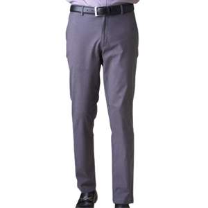 Slate Blue Chino Pants Men Modern Fit Cotton Trousers All Season Casual Male Apparel Custom Design Dress Pants - Product Image 1