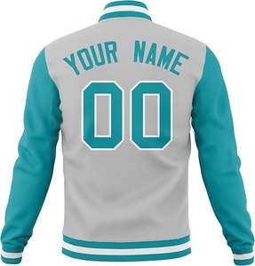 Excellent Quality Custom Fashion Unisex Personalized Stitched Name Number Cotton Blend Letterman <b>Baseball</b> Varsity <b>Jacket</b> - Product Image 3