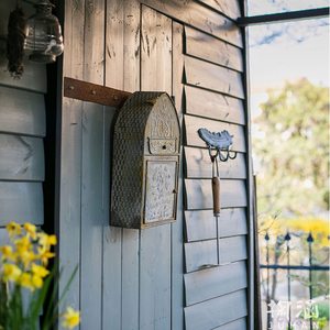 Boîte aux lettres métallique moderne fiable et durable, résistante à la rouille, avec serrure, pour le dépôt postal sécurisé et le stockage quotidien du courrier - Product Image 3