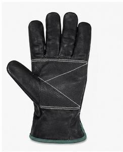 Durable Grain Leather <b>Rigger</b> <b>Gloves</b> Reinforced Cuff Enhanced Grip Heat Resistant Anti-Slip Breathable Flexible Customizable - Product Image 3