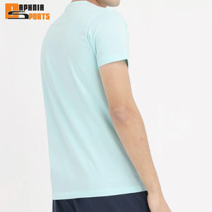 Servicio OEM, Camisetas Unisex de Algodón 100% Tejido, Corte Regular Formal, Logotipo Personalizado, para Hombre, con Función de Secado Rápido - Product Image 2