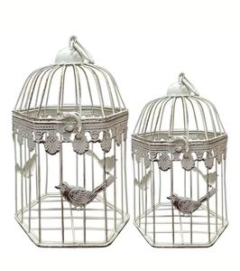 Cage à oiseaux en fer avec un design élégant, une structure robuste et un espace confortable, parfaite pour la maison, le jardin et le balcon. - Product Image 6