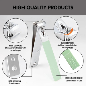 Manicure Tools Pedicure Kit <b>Nail</b> Scissors <b>Nail</b> Clipper <b>Nail</b> Care Tool Kit For Travel Manicure Set With <b>Case</b> Two Color - Product Image 4