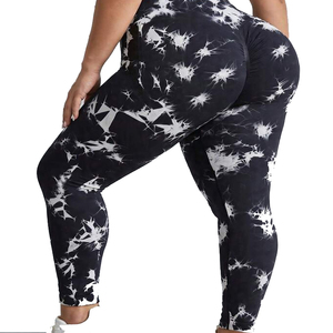 Leggings de yoga capri pour femmes, tricotés sans couture, de haute qualité, séchage rapide, respirants, taille haute, vêtements de sport - Product Image 5