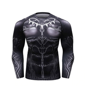 Athletic <b>Men's</b> Rash Guard Long Sleeve Quick Dry Breathable Swim <b>Shirt</b> Lightweight <b>Compression</b> Sportswear Fitness Swimming UPF50+ - Product Image 1