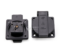 Prise industrielle étanche NEMA 5-15R 15A 125V, norme américaine, IP44, prise de courant AC américaine