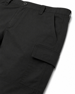 Pantalon de travail cargo noir pour homme, taille haute, plusieurs poches, toile respirante, coupe droite, style workwear - Product Image 5